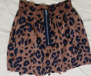 Animal Print Mini Skirt