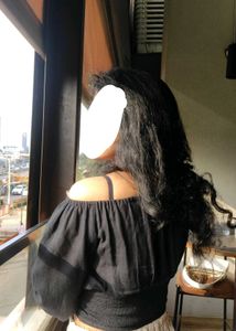 Off-Shoulder Crop Top