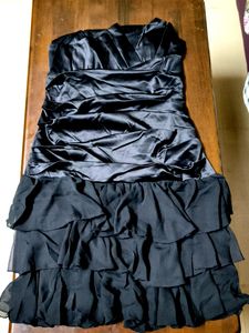 Black Imported Partywear Dress