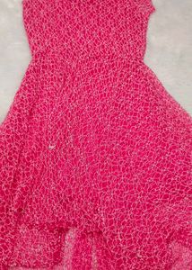 High Low Net Dress