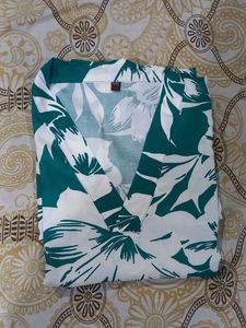 Brand New Big Floral Prints Coord Set