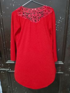 Women Shrug Red Coat