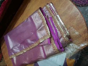 Pure Banarasi Tissue Silk Saree