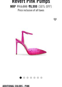 Steve Madden Revert Pink Pumps