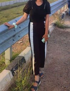 Stylish Black &amp; White Pants