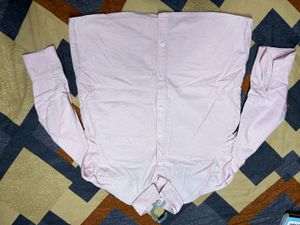 Women H&amp;M Lavender Shirt