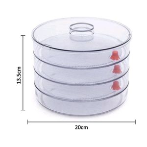 🆕 PLASTIC 4 COMPARTMENT SPROUT MAKER, WHITE