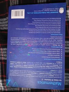 R.D. Sharma Mathematics Vol-2