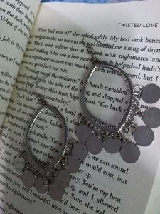 silver Trendy Earrings