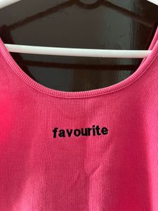 Pink Tank Top