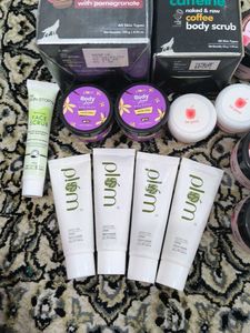 Body Scrub..Butter Lip Cleaning Balm And Face Mask