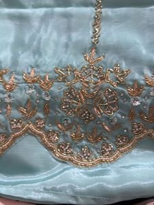 Elegant Embroidered suit material