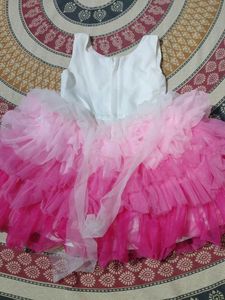 Cute Pink Ruffled Dress