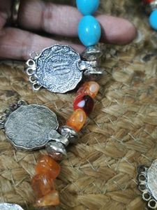 Original Vintage Afghani Long Tribal Neckpiece