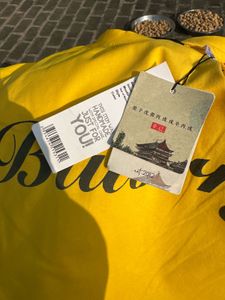 Yellow Oversized tshirt M L size