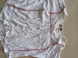 Boho Embroidered Detail Top