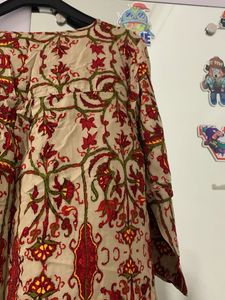 Floral Print Kurta