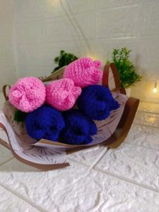 Crochet Tulip🌷 Bouquet 💐