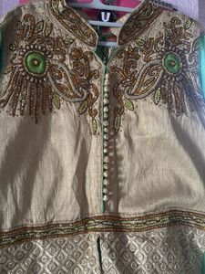 Elegant Green lehanga  with duppatta