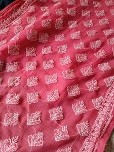 Original Chikankari Kurti With Cotton Inner