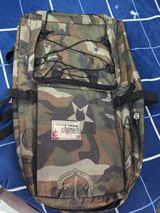 Travel Backpack Army Print