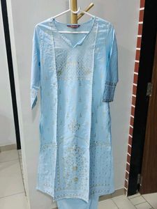 Sky Blue Kurta Set