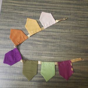 Handmade toran for occasions.