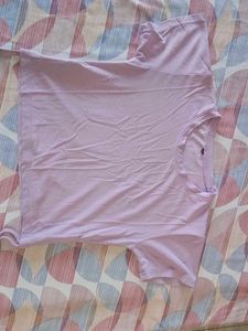 Cute Lavender Crop Top