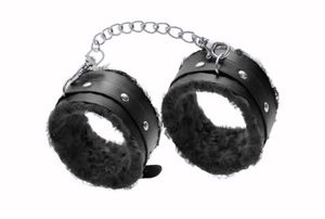 Handcuffs Soft Far Leather Bracelet Cuffs