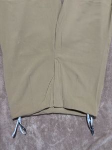 Tan High Waisted Wide Leg Pants