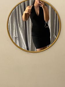 Black Bodycon Mini Dress