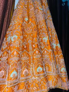 Coral Lehenga Set