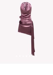 Elegant Lavender Mini Dress