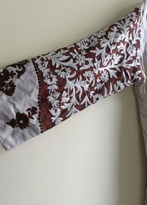 Beautiful A Line Kurta With Deep Designer Back