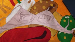 Comfortable Pink Bra