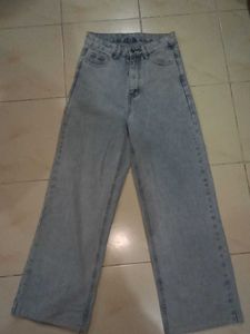 WIDE JEANS ( IN LIGHT BLUE COLOUR)