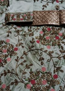 Girls And Women Crop Top With Lehenga