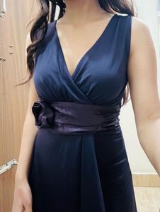 Party Wear Elegant Purple Dress