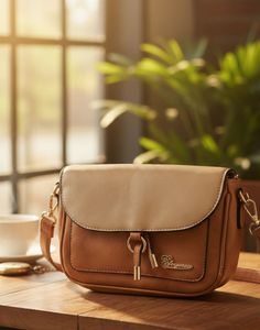 Chic Crossbody Bag 🤎🍂