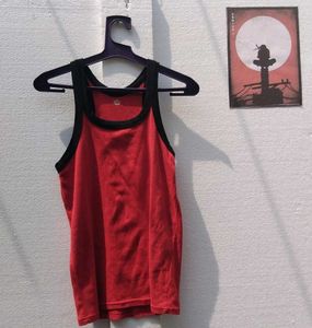 Tank Top Bundle - Red/Black &amp; White