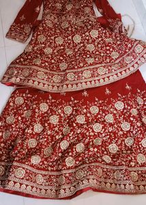 Bridal lehanga.. fixed today&#39;s offer GrabSoon..