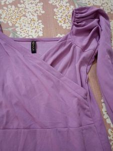 Lilac Long Sleeve Top
