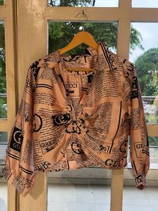 Gucci Inspired Print Top