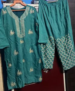 Embroidered Kurta Set