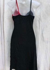 412711. Chic Two-Tone Mini Dress