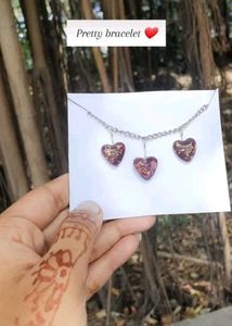 Heart Charm Bracelet