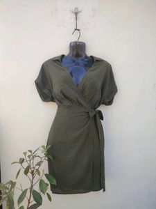 Shein Wrap Up Dress
