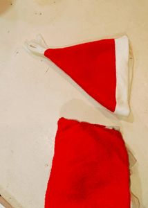 Cap With Free Crismus Dress And Mat