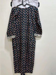 Floral Print Kurta set