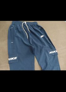 Nike Blue Cargo Joggers
